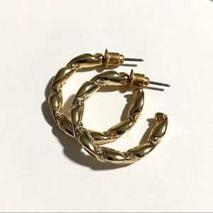 Gold Hoop Earrings